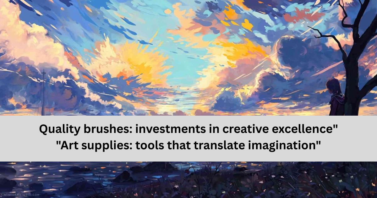 Art Supply and Tools Creative Quotes