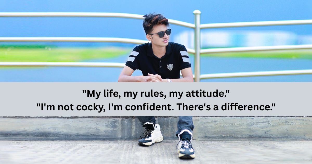 Badass Attitude Captions for Boys Instagram Posts