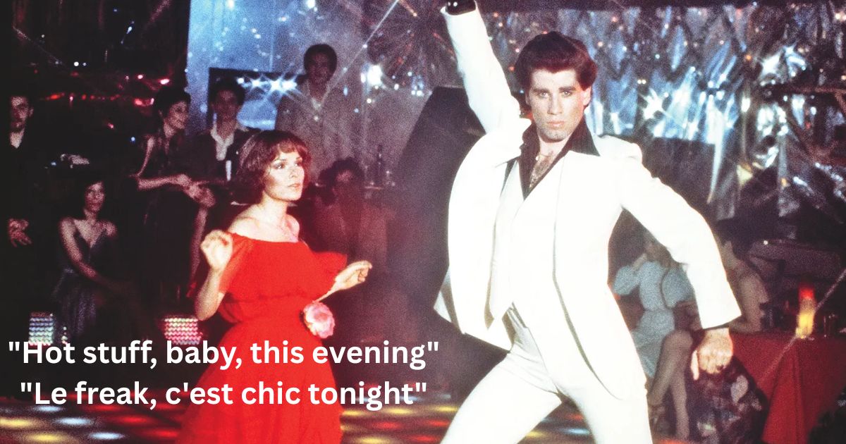Disco Era Old Song Captions That Shine
