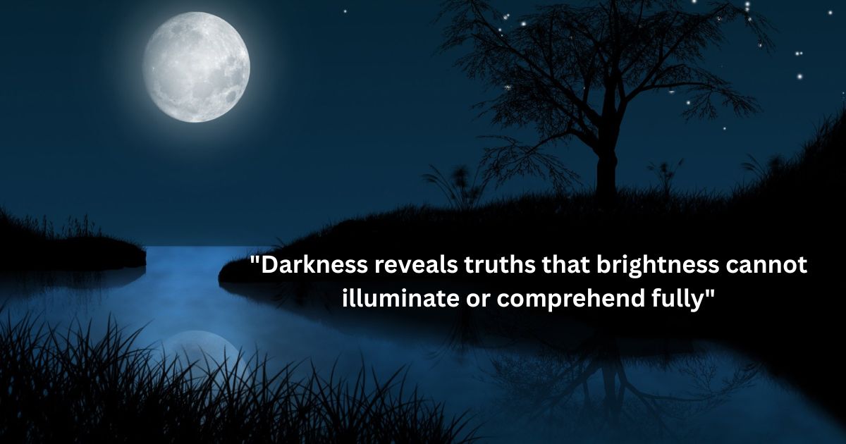 Mysterious & Dark Aesthetic Night Photo Captions