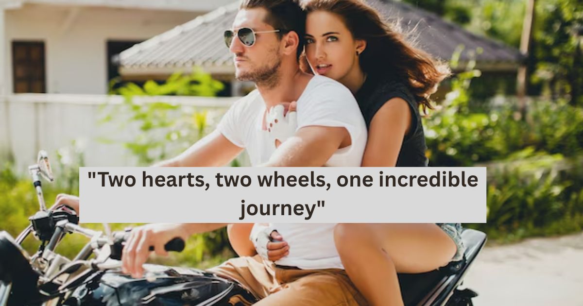 Romantic Bike Ride Captions for Instagram Couples and Date Nights
