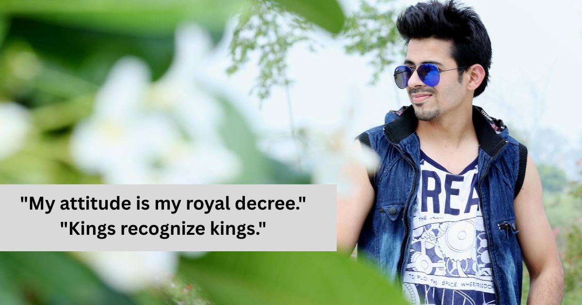 Royal Attitude Captions for Boys Instagram 2025