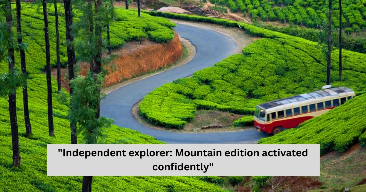 Solo Travel Hill Station Captions for Independent Explorers