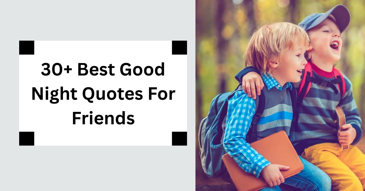 30+ Best Good Night Quotes For Friends Sweet Dreams Wishes 2025