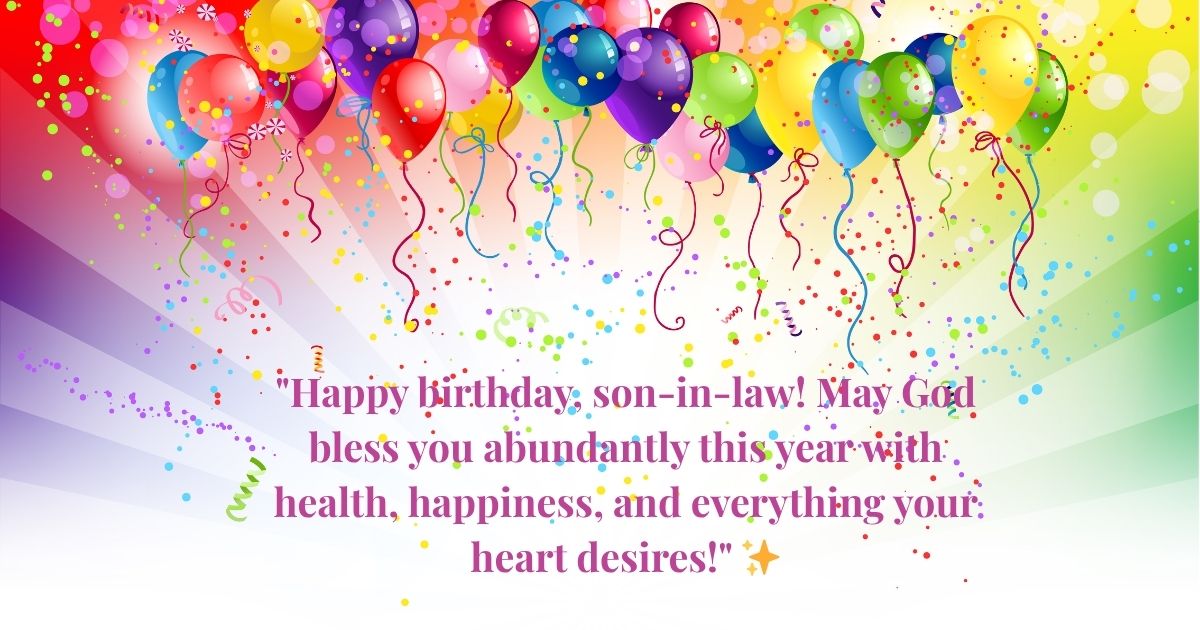 Blessing-Focused Birthday Wishes 🙏