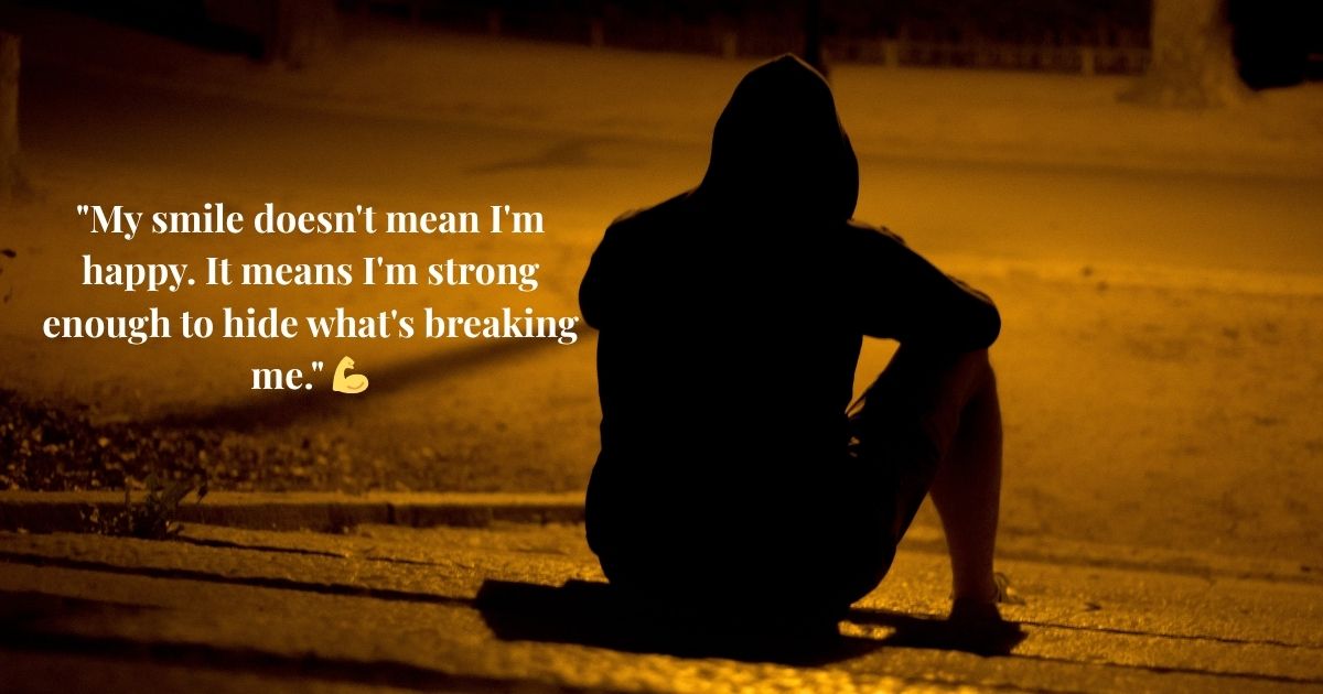 Emotional Fake Smile Quotes 😢